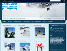 Tablet Screenshot of heliskiing-switzerland.com